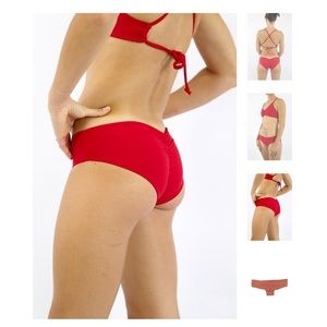 Fused Hawaii Kona Bottoms in Red